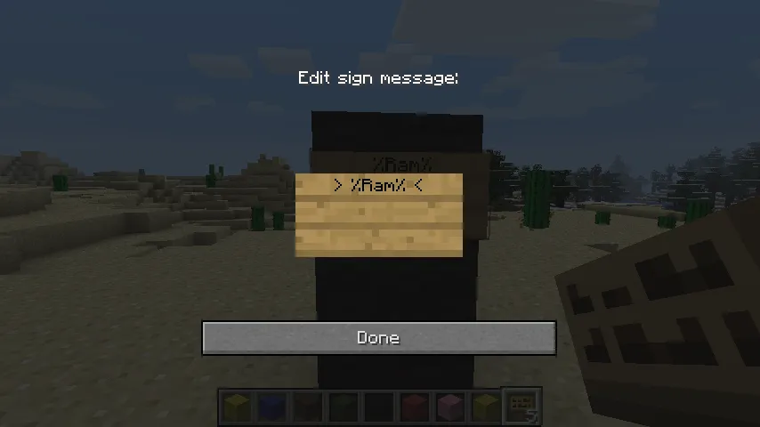 ServerInformationSings — скриншот 4 (Плагины, Minecraft)