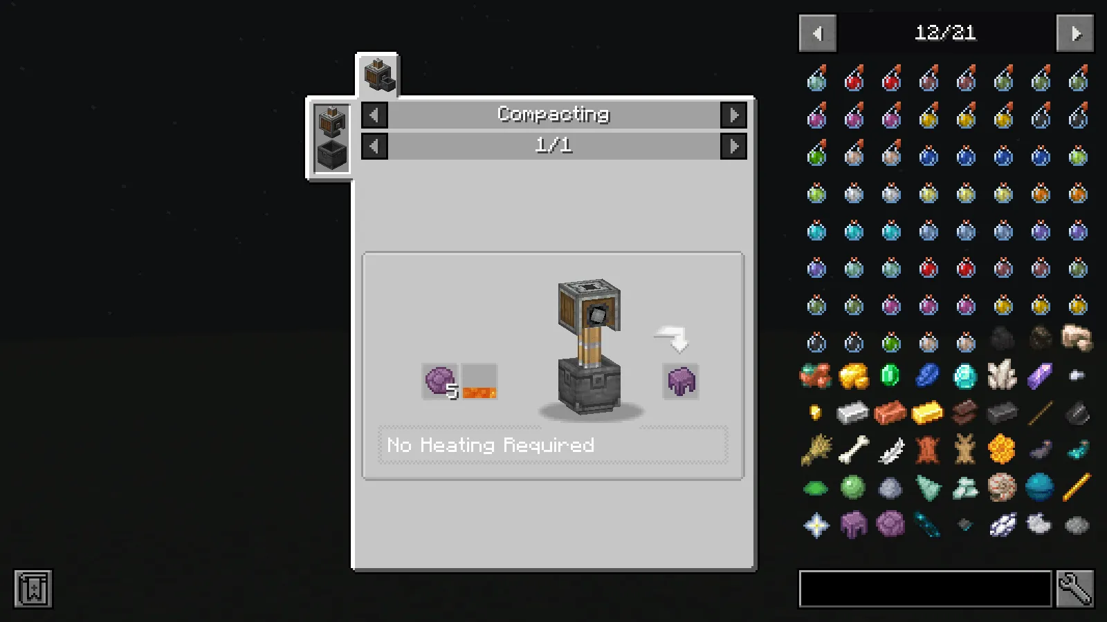 Create MMA, Моды, Minecraft