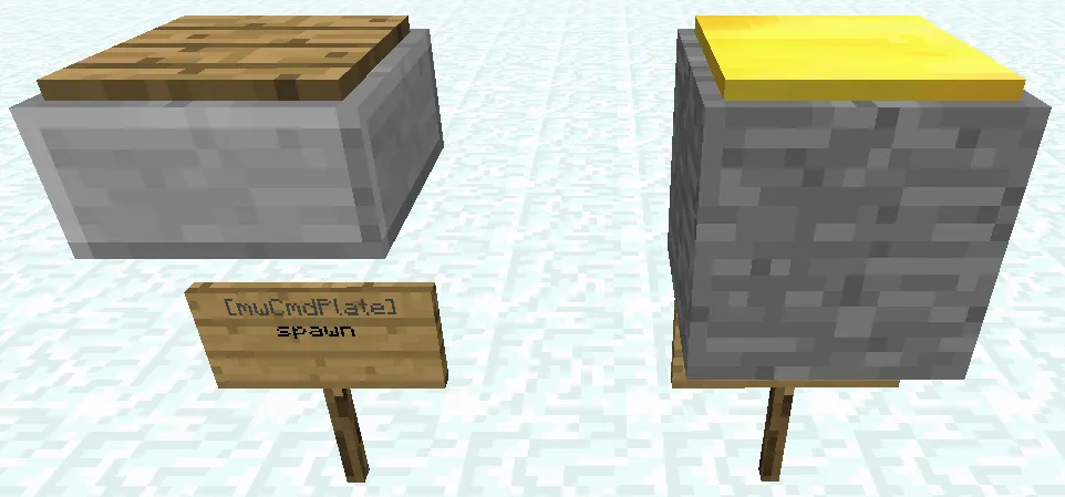 mwCmdPlate — скриншот 1 (Плагины, Minecraft)