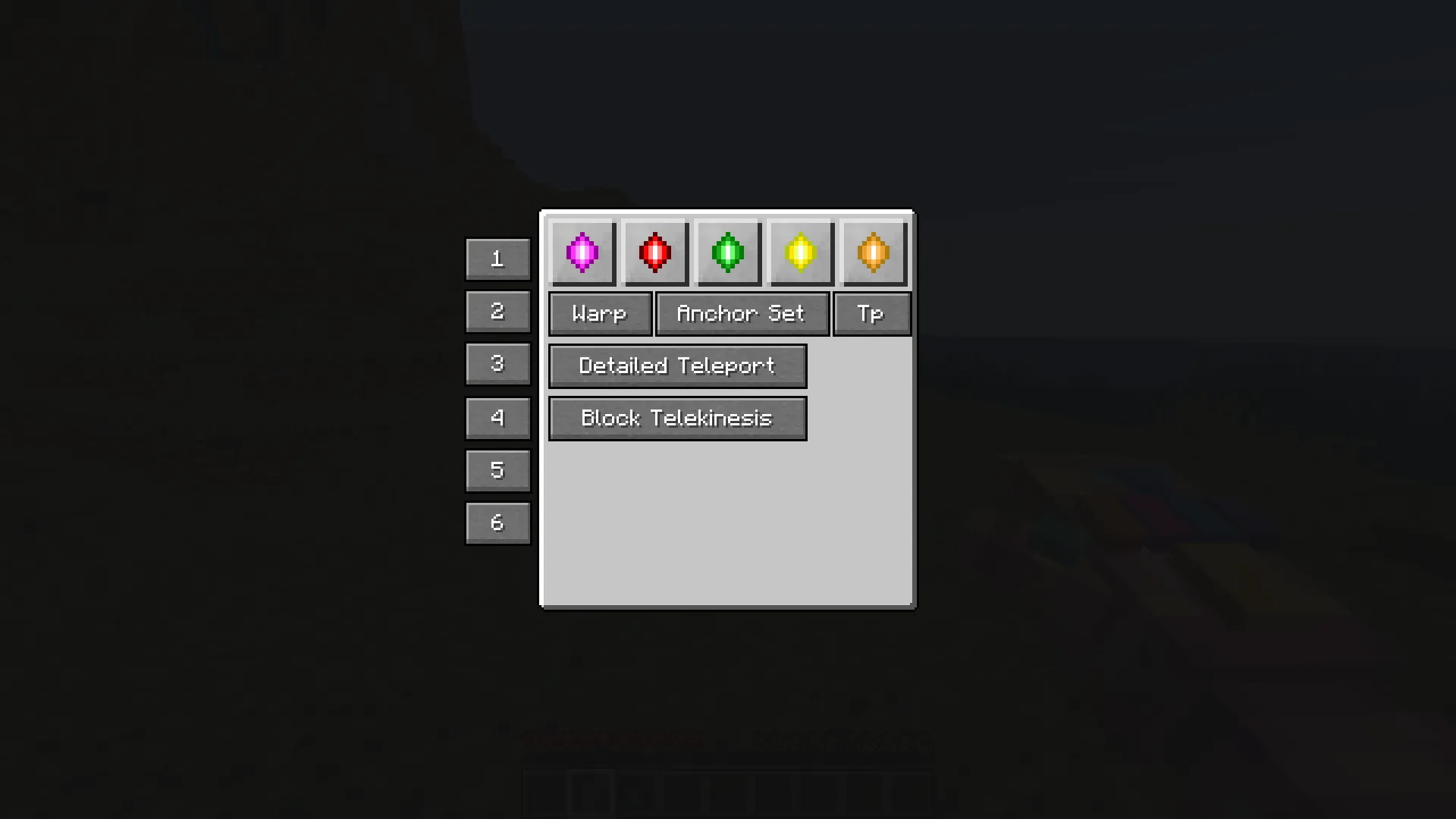 Minefinity Gauntlet, Моды, Minecraft