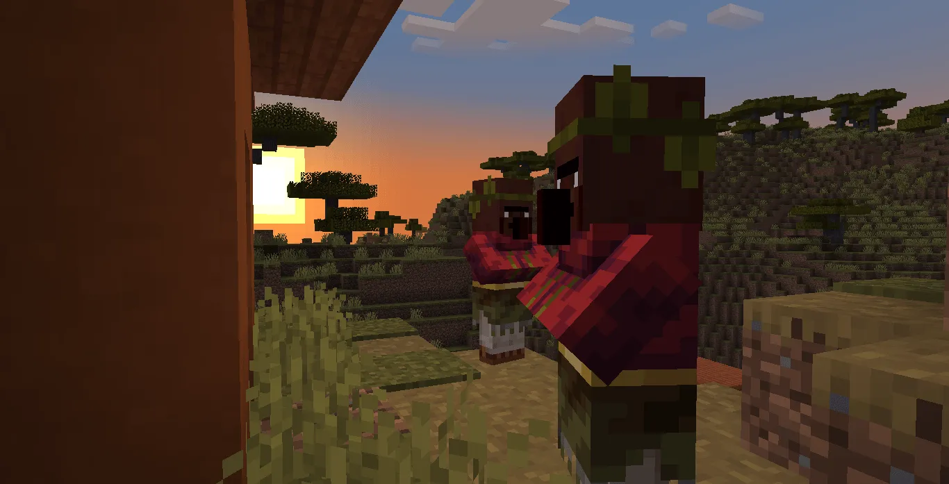 Villager Variety, Текстуры, Minecraft