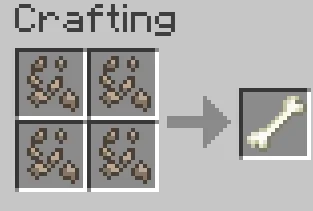 Fossils - Crafting Bones, Моды, Minecraft