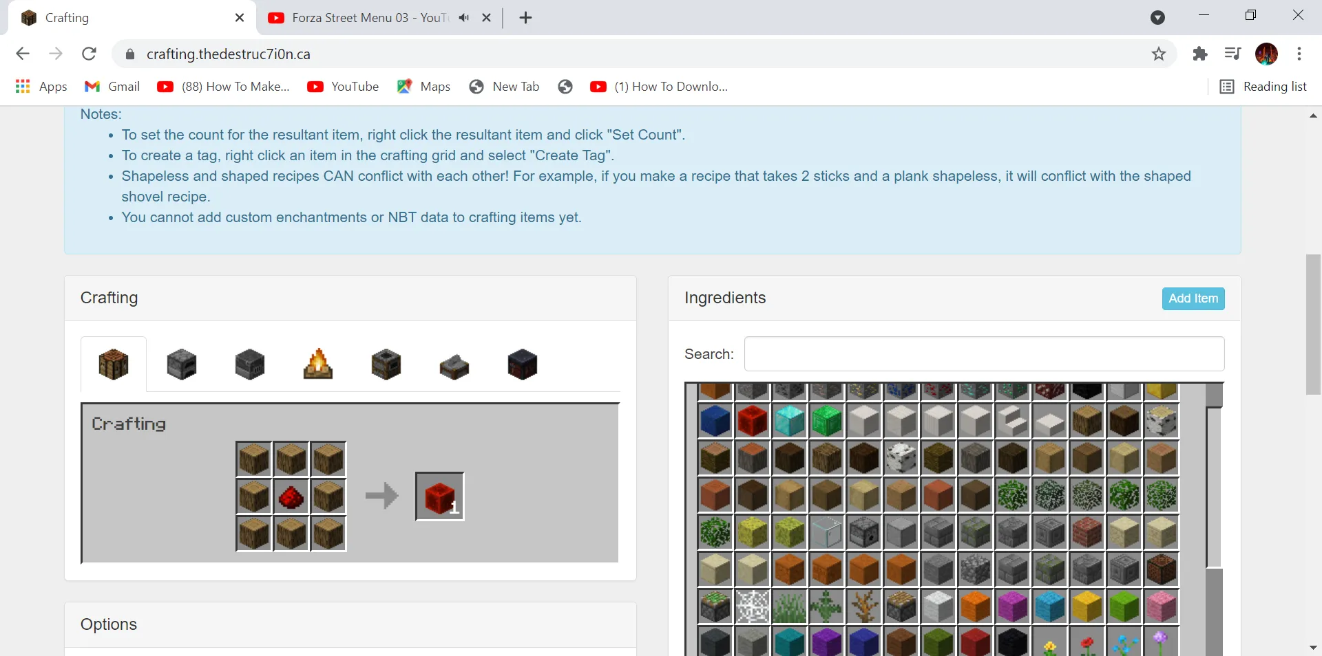 Combine And Upgrade Structures And Craftable Custom Tree, Моды, Minecraft