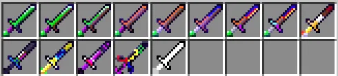 The Evolving Weapon — скриншот 1 (Моды, Minecraft)