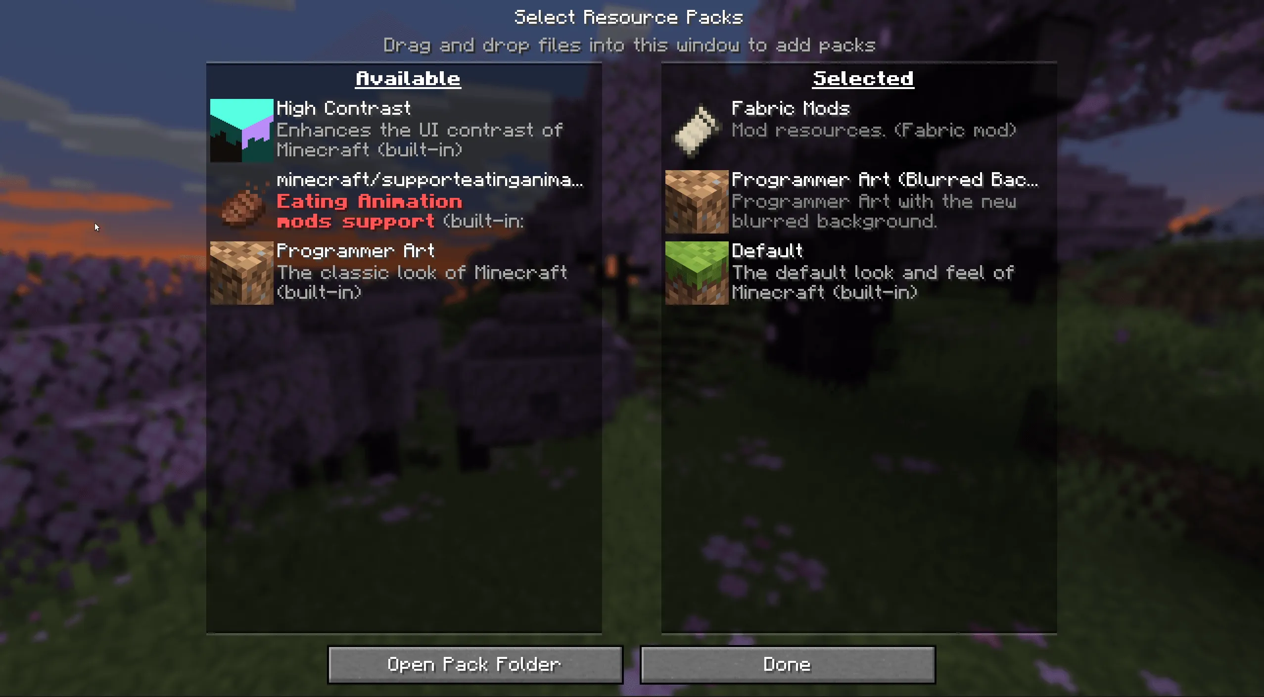 Programmer Art Blurred Background, Текстуры, Minecraft