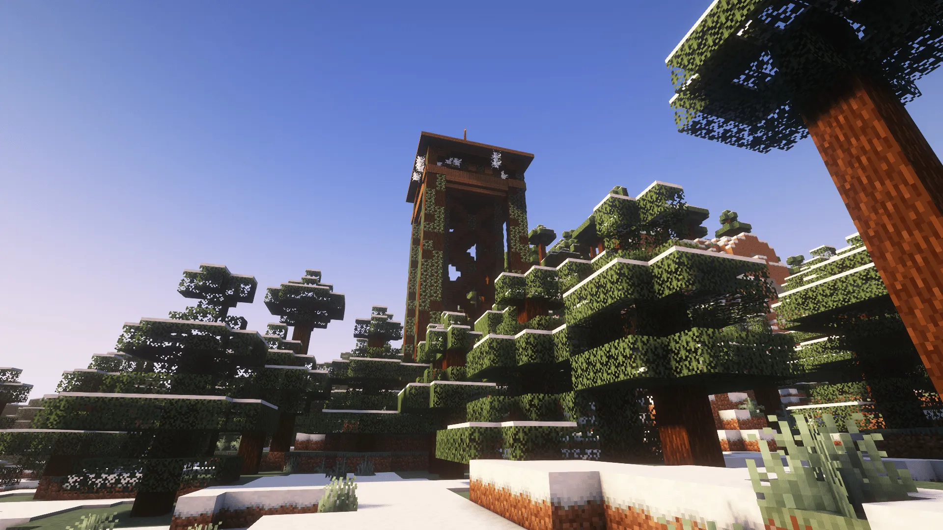 Berezka API for Abandoned Watchtowers — скриншот 1 (Моды, Minecraft)