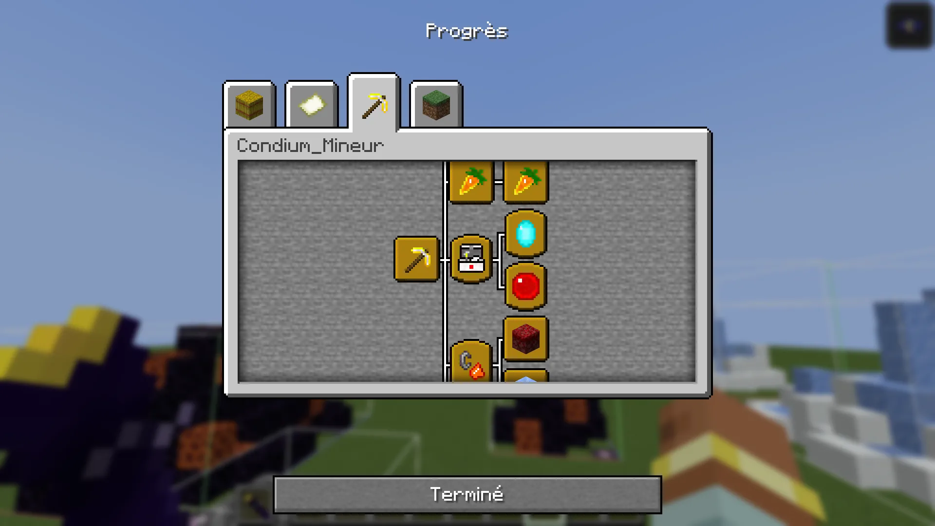 mineur_update — скриншот 1 (Моды, Minecraft)