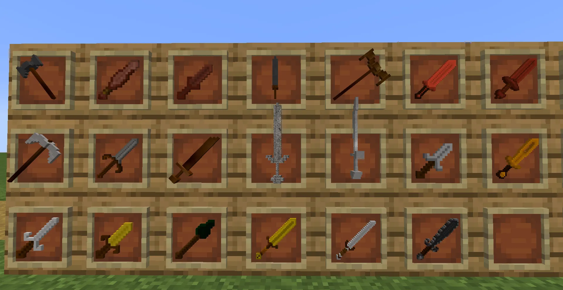 Blacksmith's attic, Моды, Minecraft