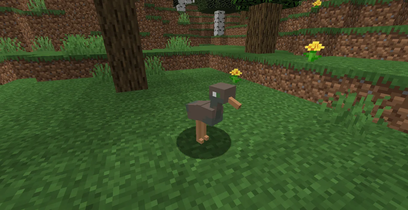 The Big Birb — скриншот 1 (Моды, Minecraft)