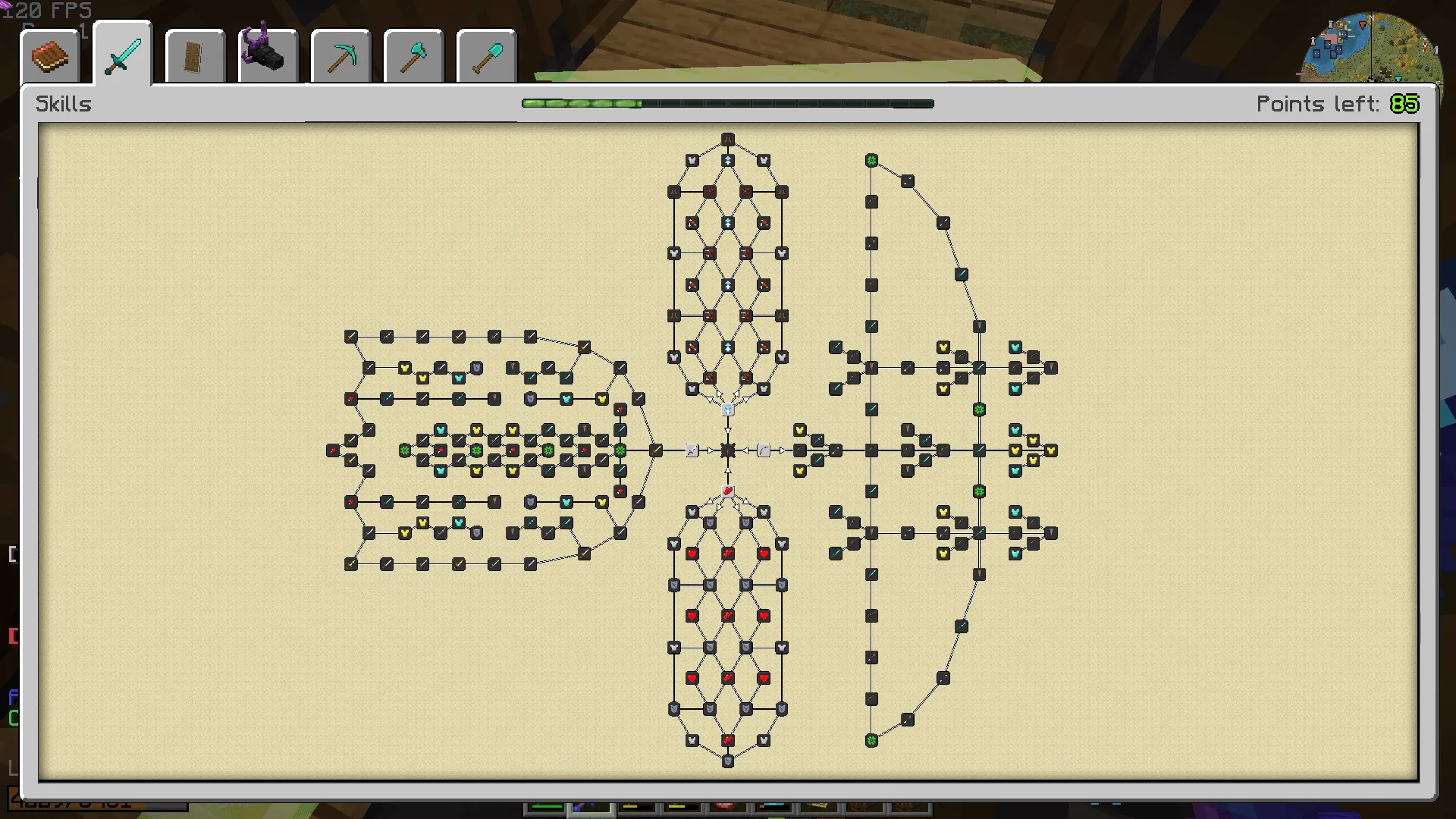 TMMPSkillTrees, Моды, Minecraft