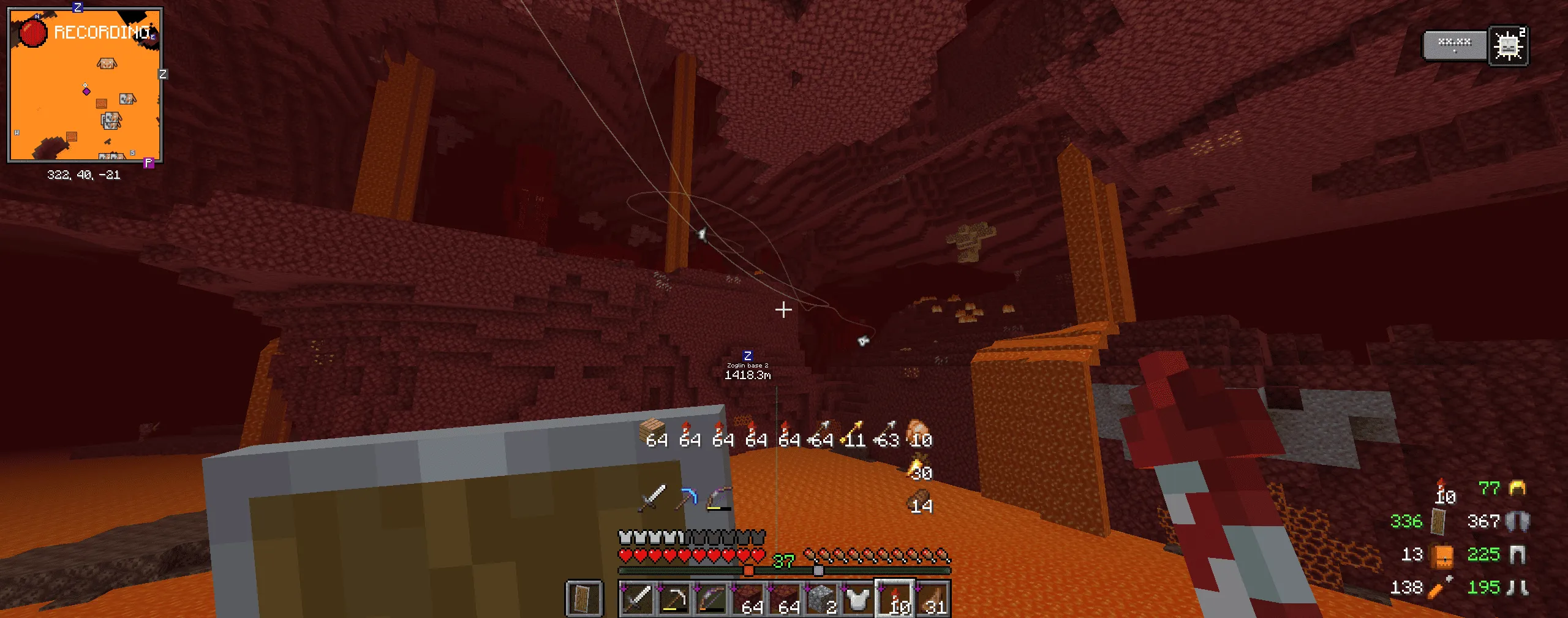 Player Trails — скриншот 4 (Моды, Minecraft)