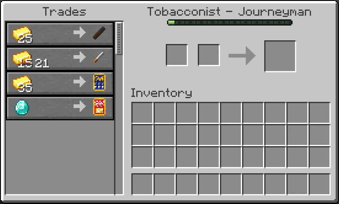 TobaccoCraft, Моды, Minecraft