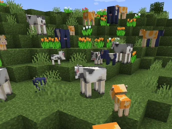 cows by rosie, Текстуры, Minecraft
