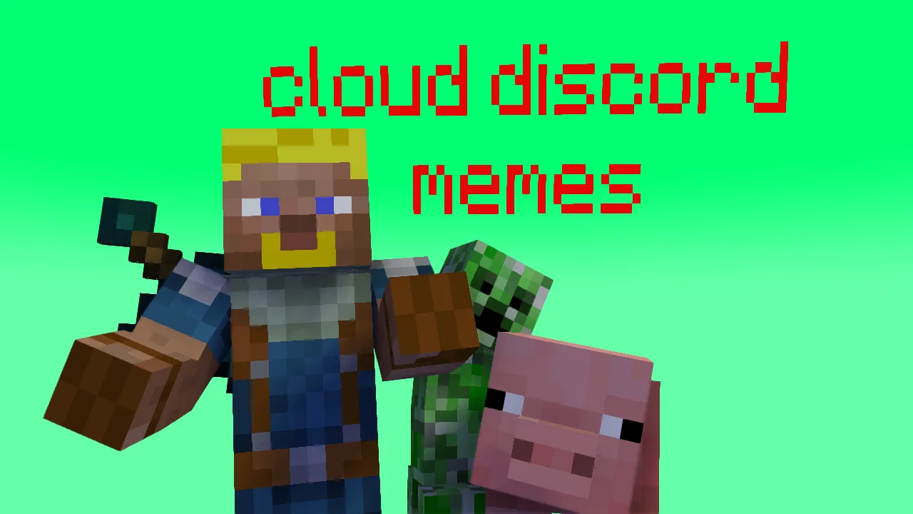 Cloud discord memes, Моды, Minecraft