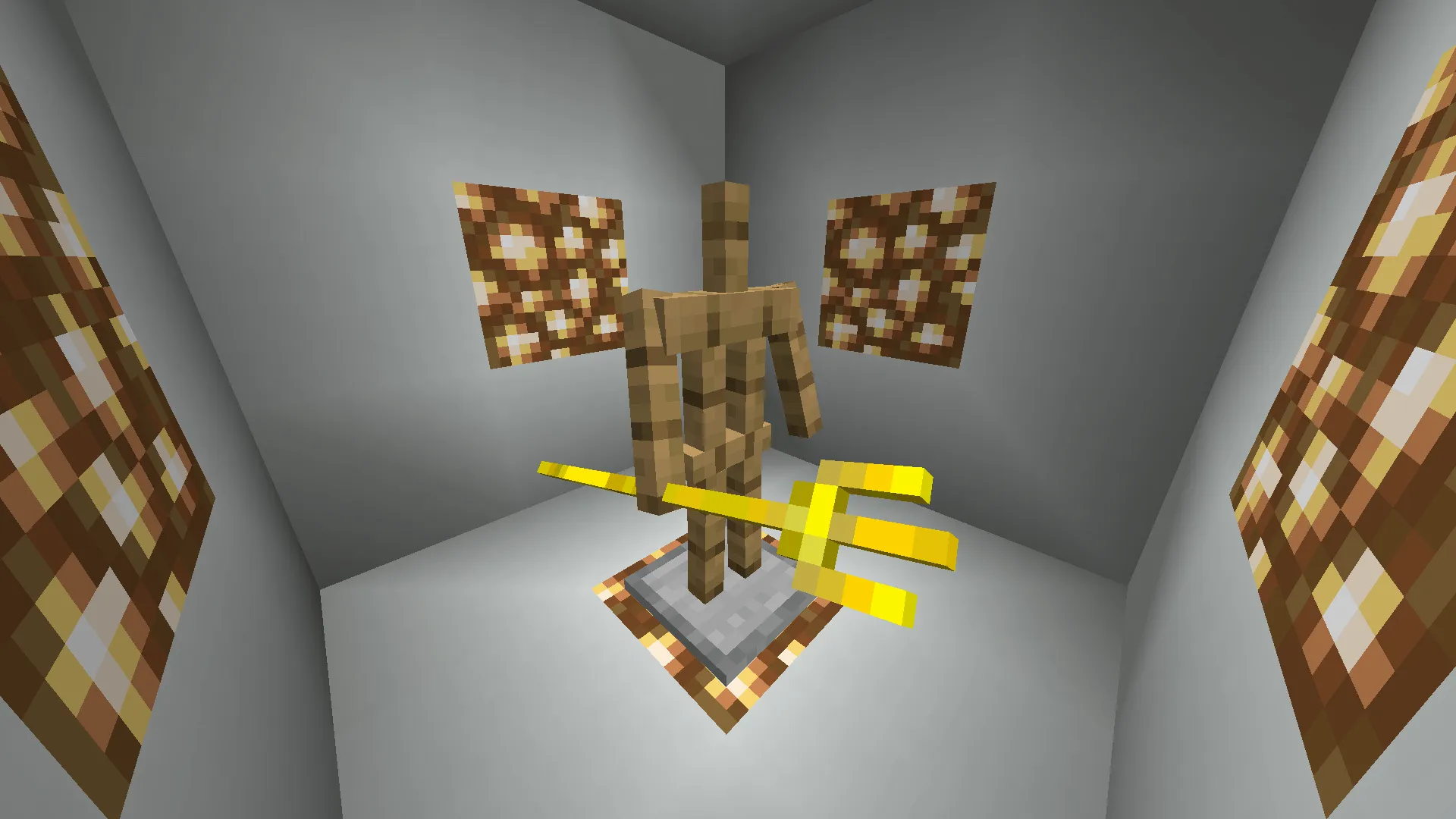 Gold Trident, Текстуры, Minecraft