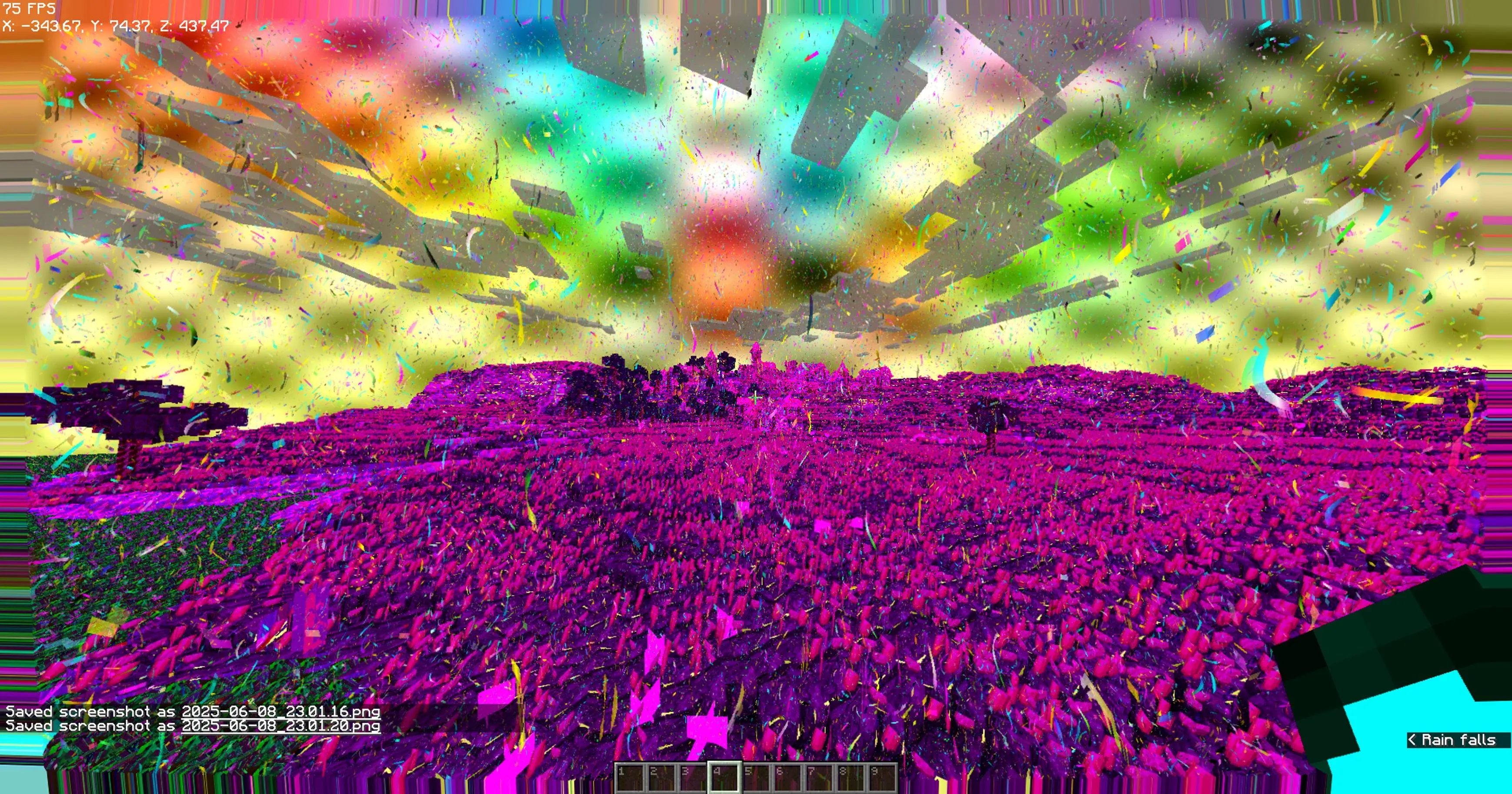 Crucify, Шейдеры, Minecraft