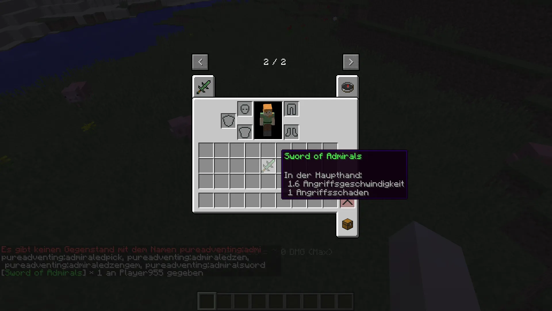 Adventuria, Моды, Minecraft