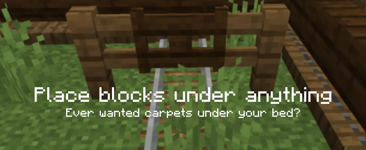 Underlay — скриншот 2 (Моды, Minecraft)