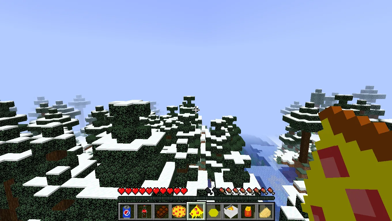 megafoods — скриншот 1 (Моды, Minecraft)