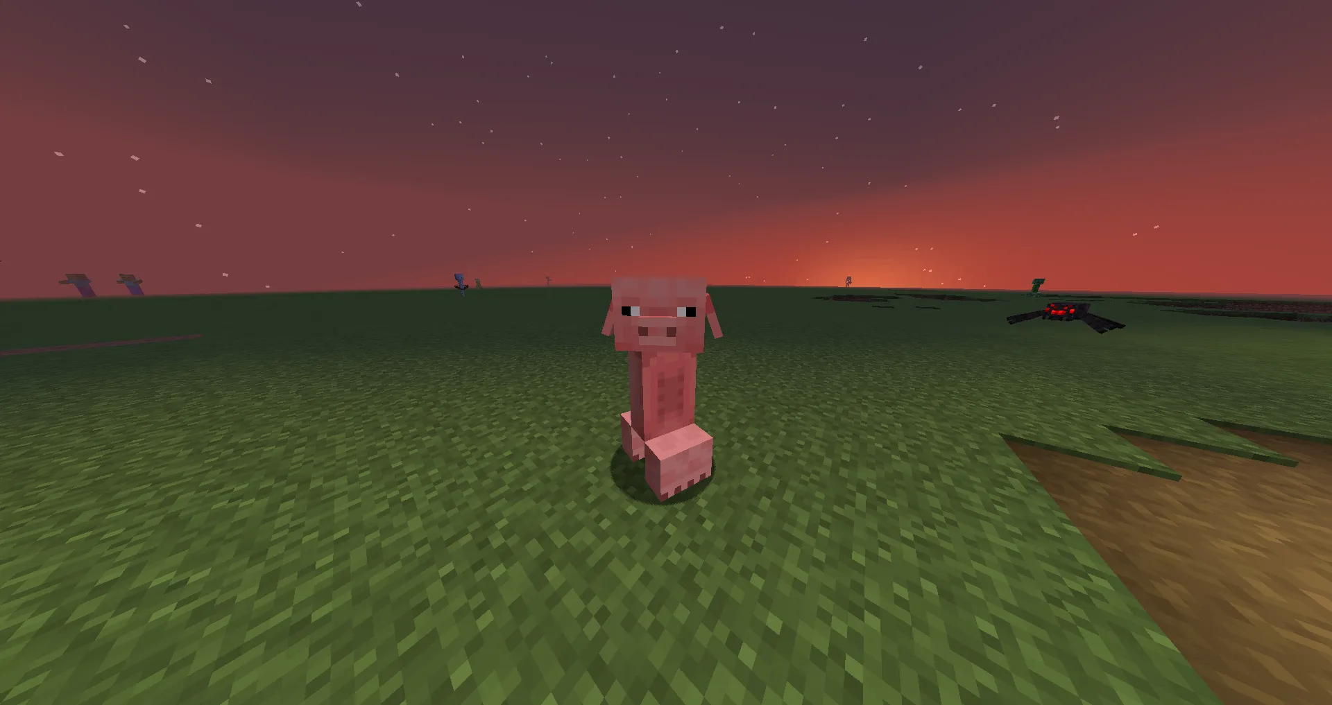 Creepig, Моды, Minecraft
