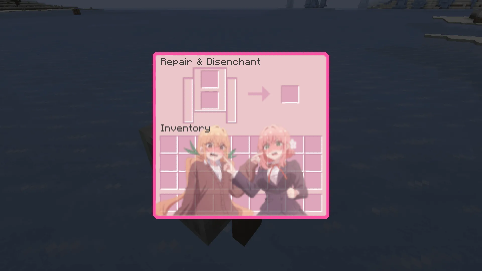 The 100 Girlfriends Who Really, Really, Really Love You GUI Pack, Текстуры, Minecraft