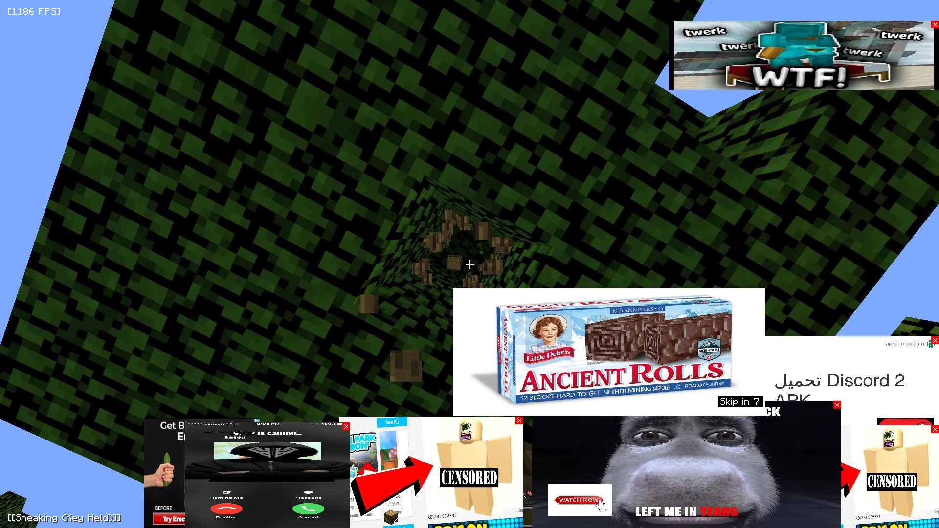 Popup — скриншот 1 (Моды, Minecraft)