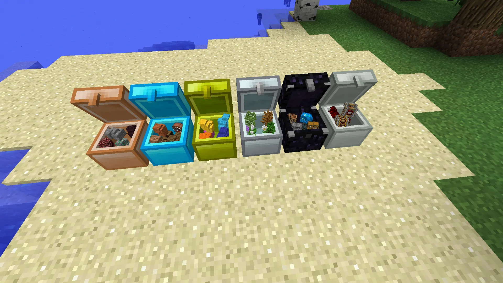 Visuals, Моды, Minecraft