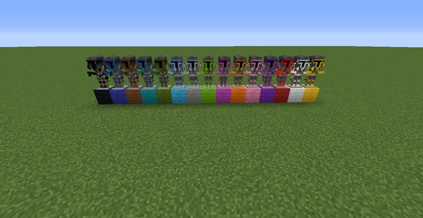 Fishy's Beskar, Текстуры, Minecraft
