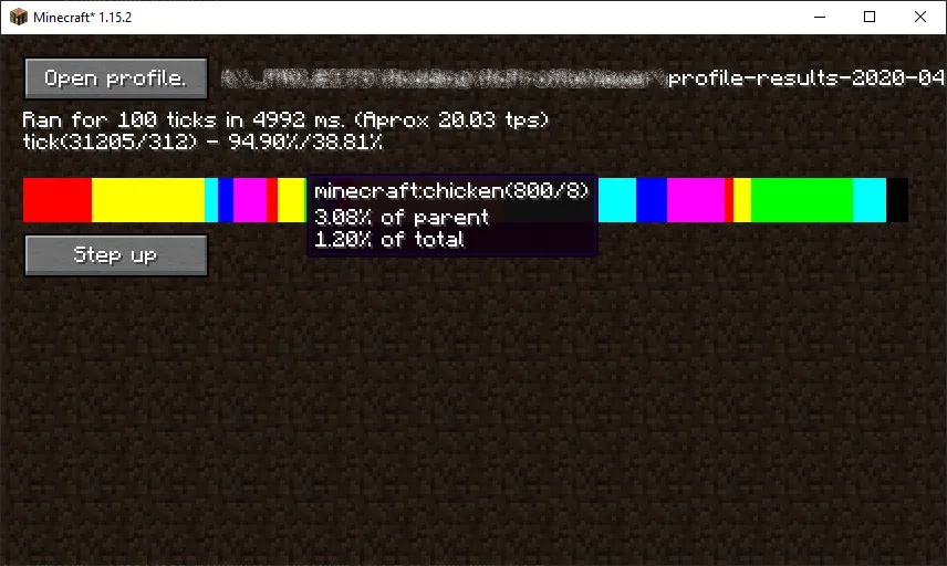 McProfileView — скриншот 1 (Моды, Minecraft)