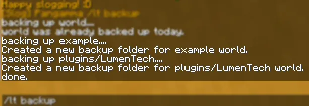 LumenTech — скриншот 50 (Плагины, Minecraft)