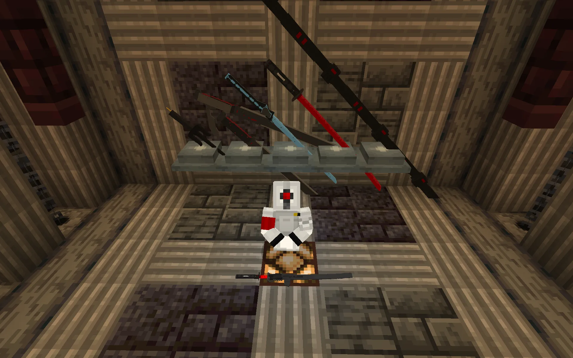 Weapons of Metal Gear (Mine Gear Rising: Revengence + Epic Fight/Weapons of Miracles), Дата-паки, Minecraft