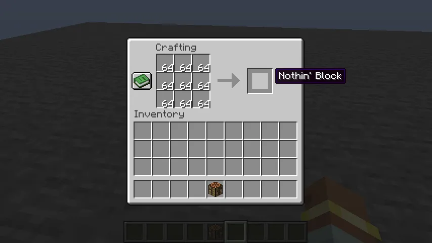 Nothin', Моды, Minecraft