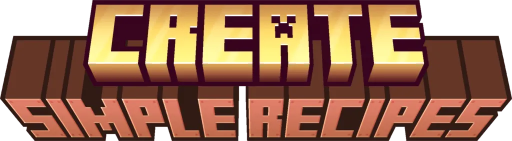 Create: Simple Recipes, Моды, Minecraft