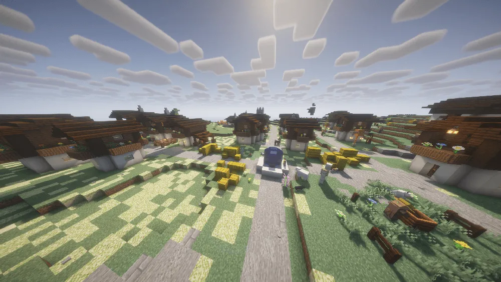 Big Globe - Towns and Towers Compatibility — скриншот 2 (Дата-паки, Minecraft)