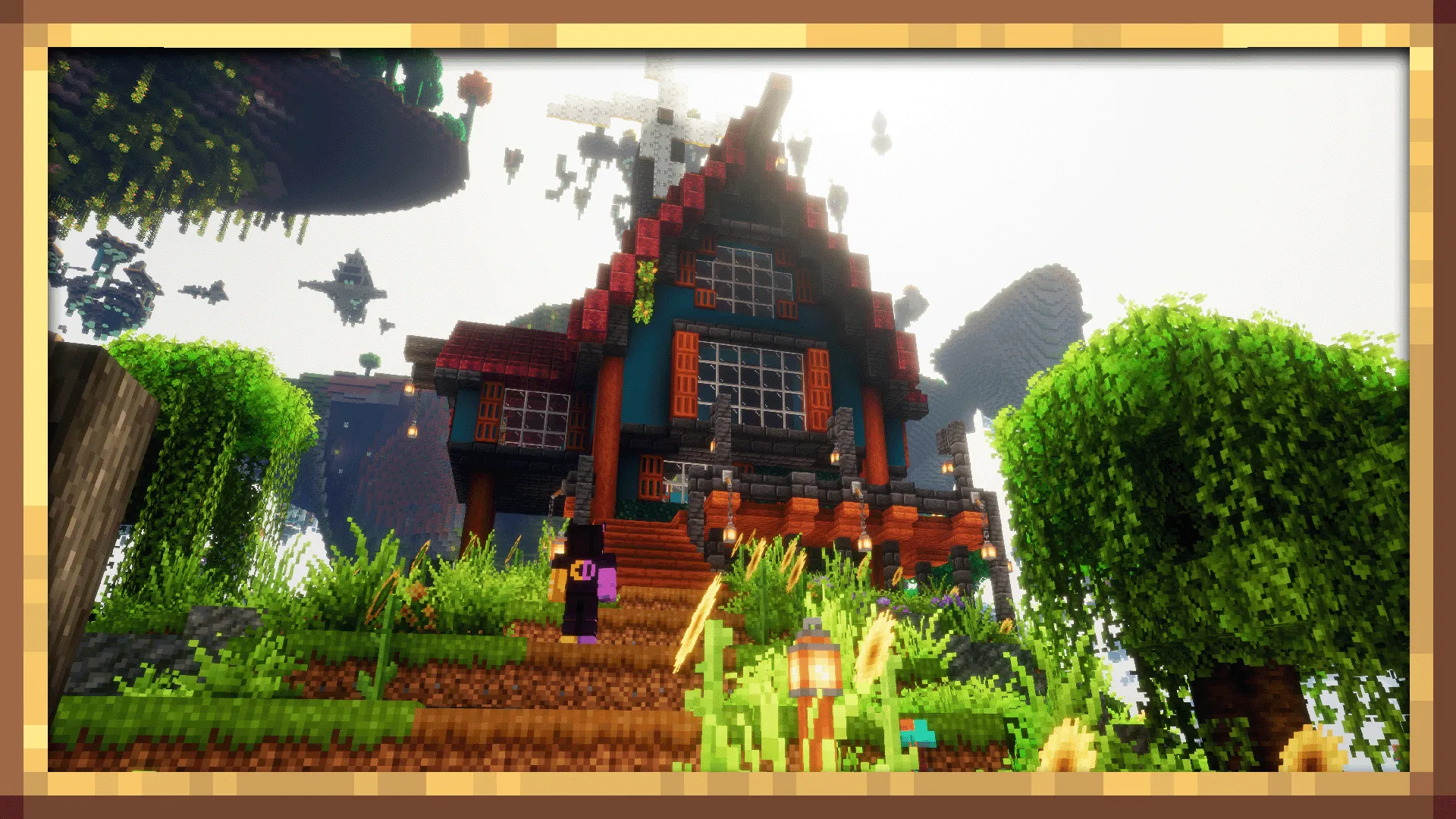 Create Sky Colonies - Valkyrian Skies X Create 6.0 — скриншот 14 (Модпаки, Minecraft)
