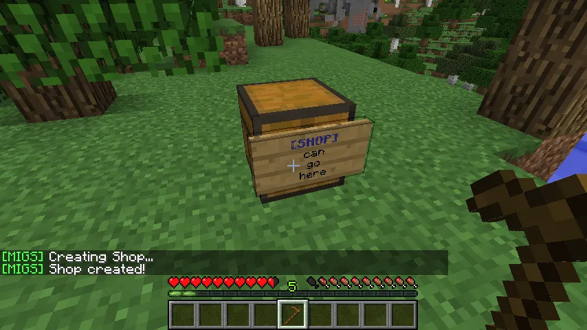 MIGS, Плагины, Minecraft