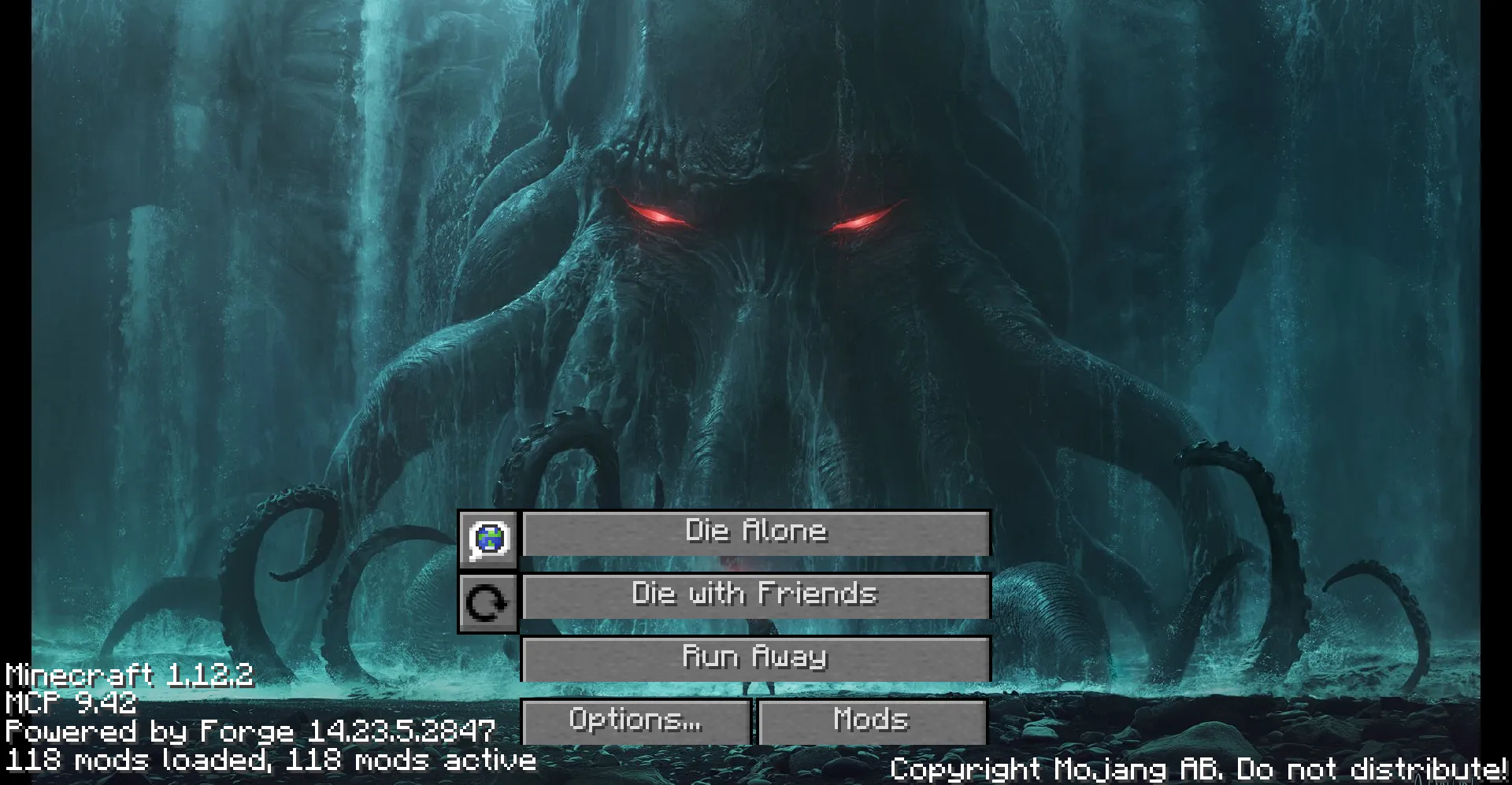 Strange Aeons: Sword and Sorcery, Модпаки, Minecraft