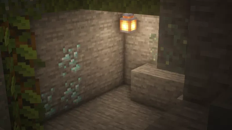 baby blue diamonds!, Текстуры, Minecraft
