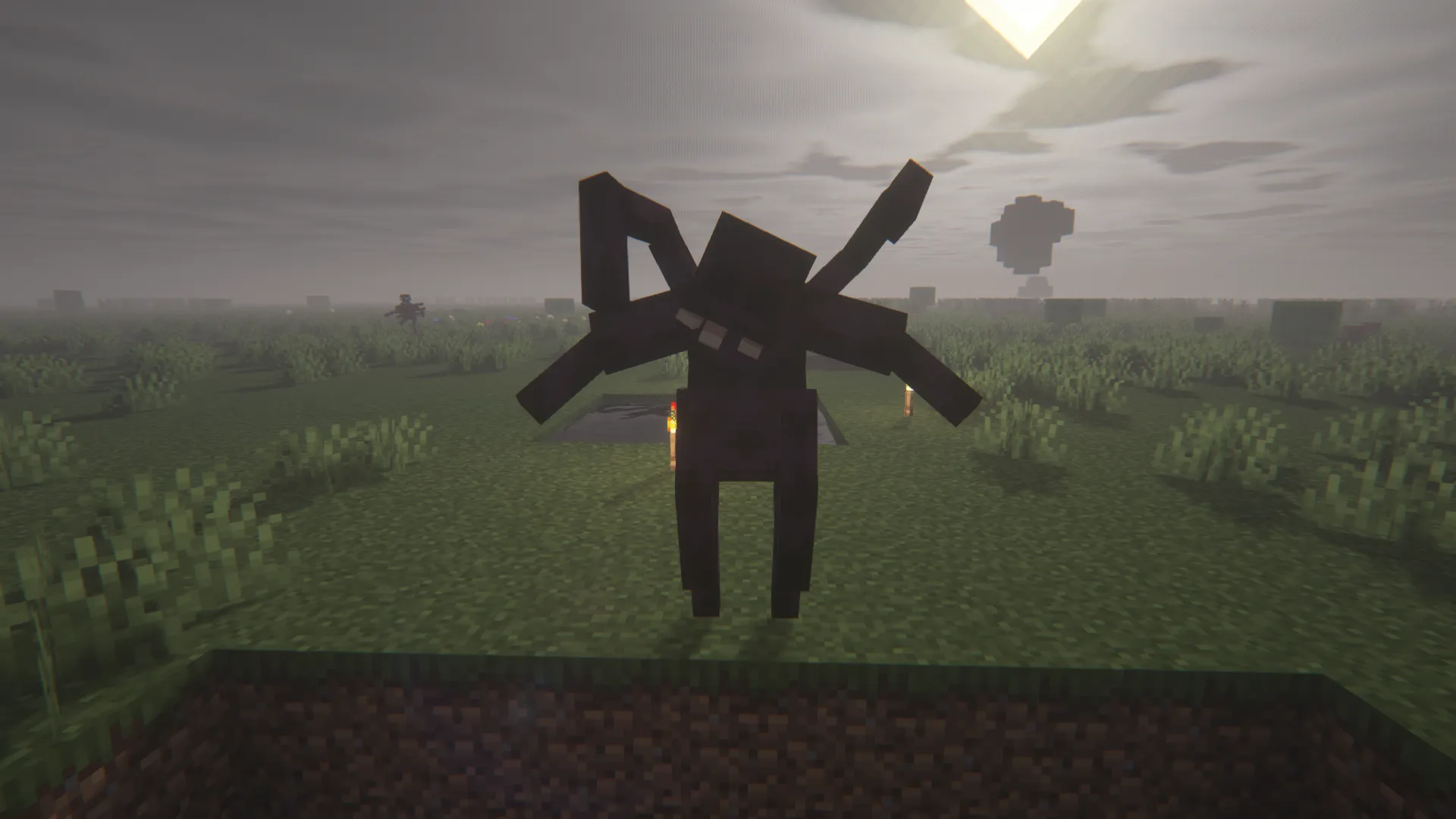 He's Right Behind Me — скриншот 2 (Моды, Minecraft)