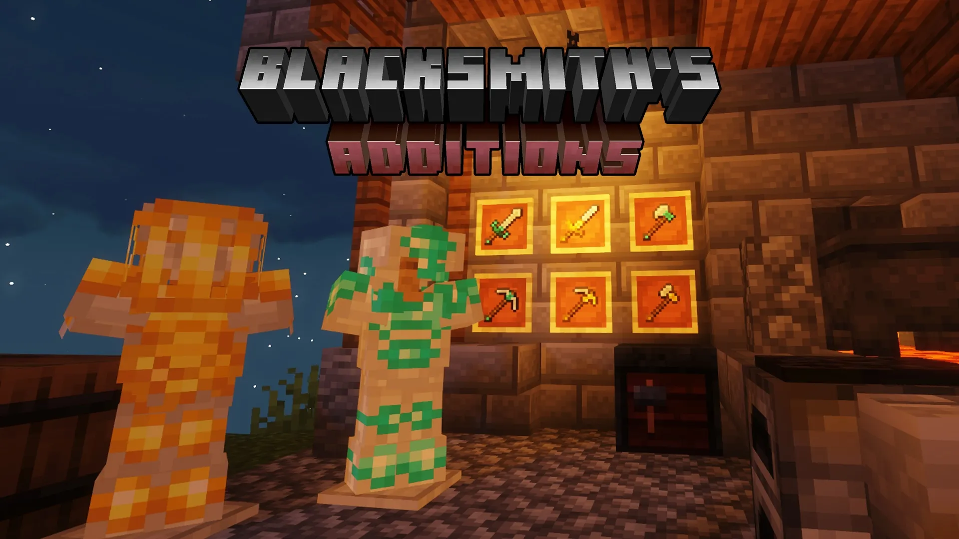 Blacksmith's additions, Моды, Minecraft