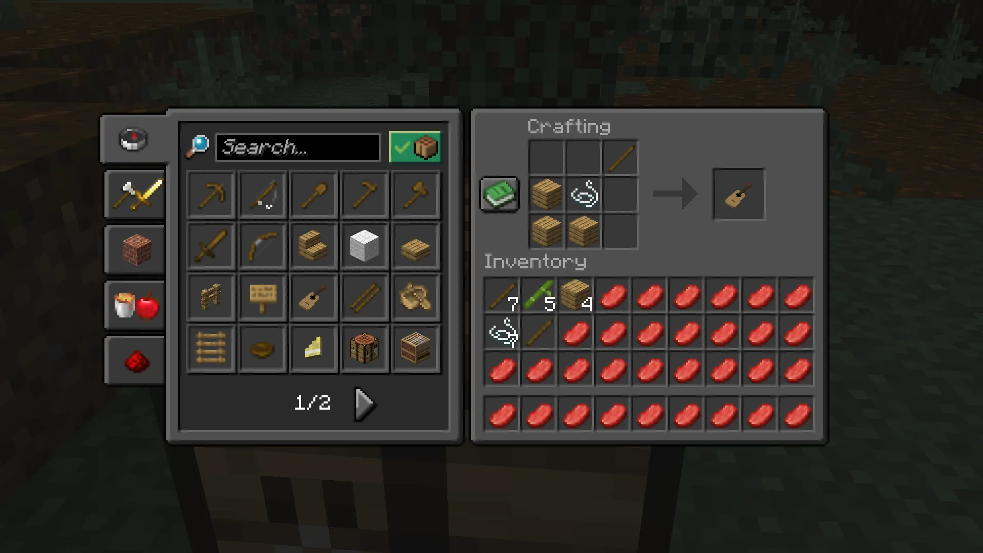 Musical Instruments Pack — скриншот 3 (Моды, Minecraft)