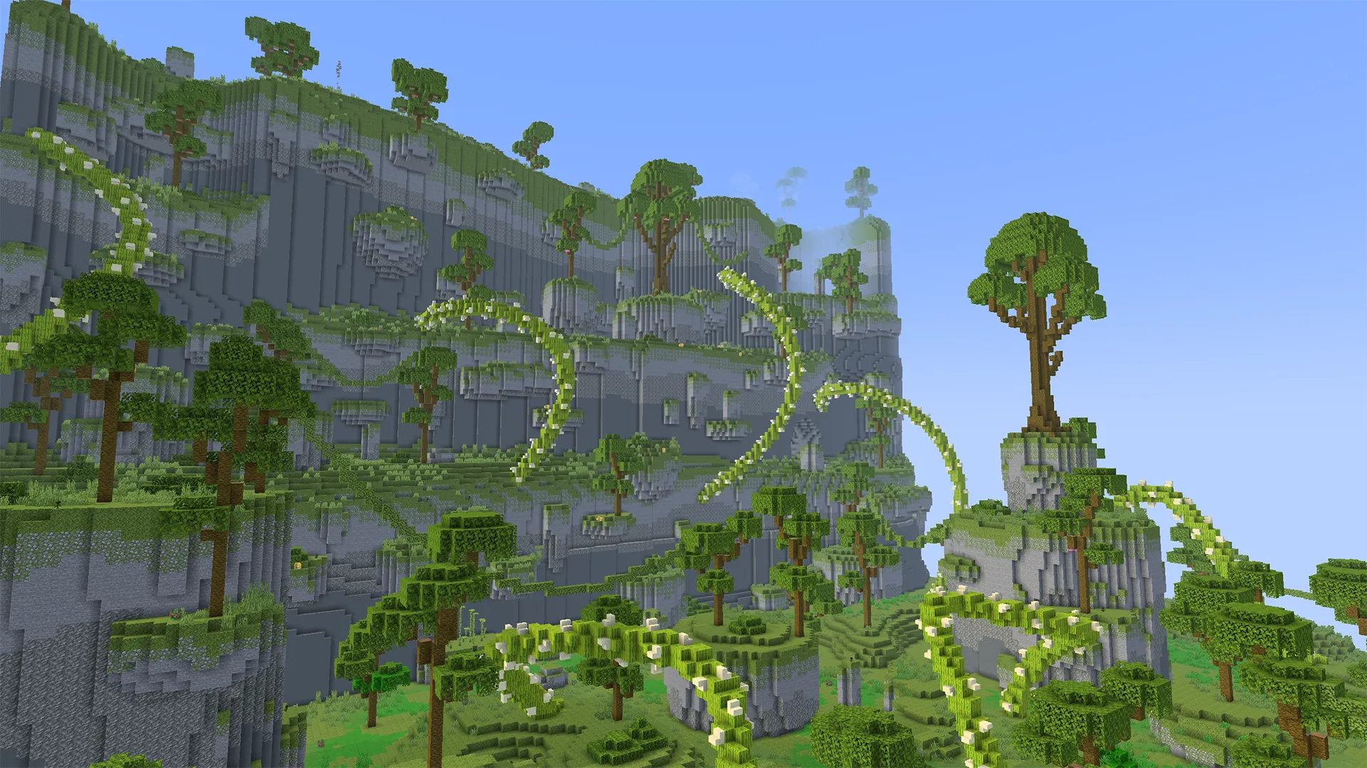 PEAK Craft Map, Карты, Minecraft