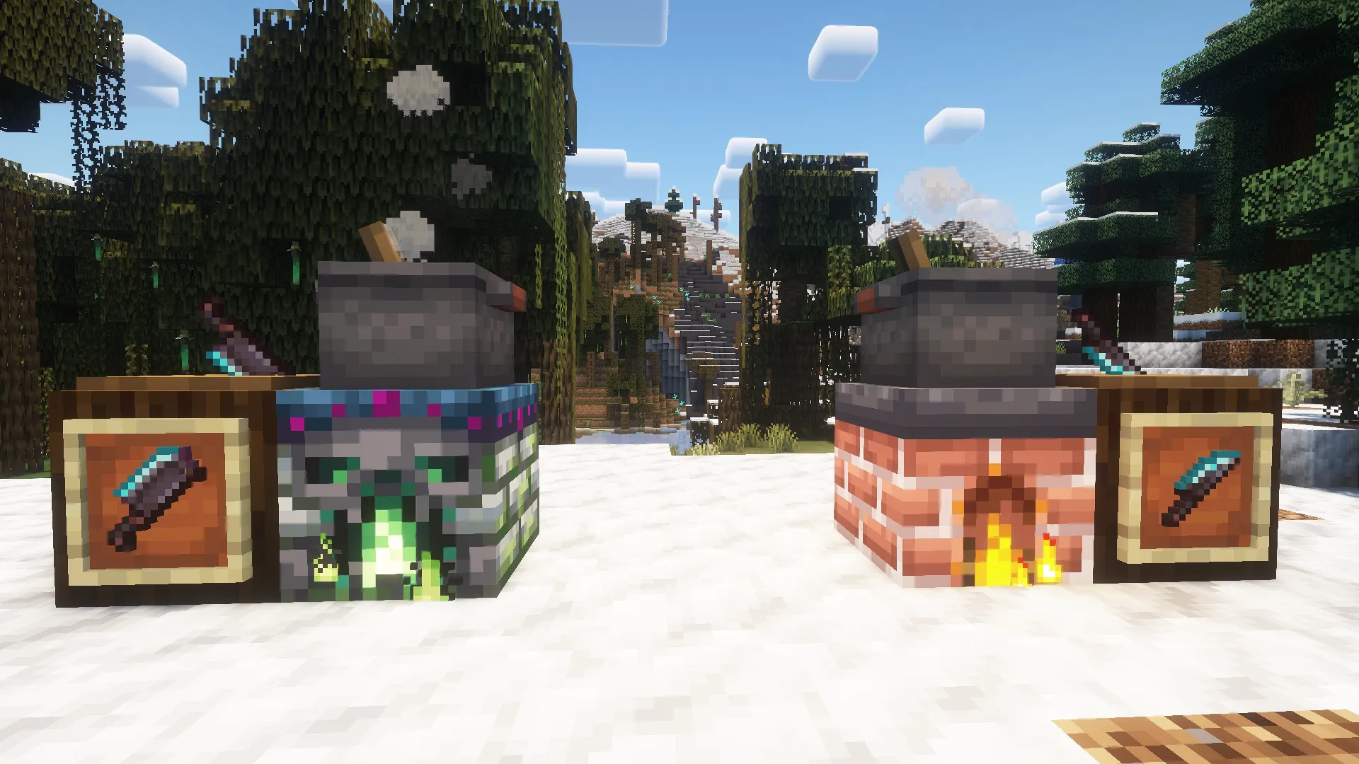 Schocoa's Diamond Netherite, Текстуры, Minecraft