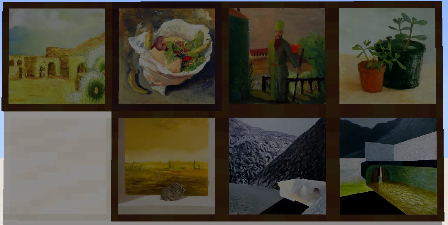 Kristoffer Zetterstrand Painting Pack — скриншот 1 (Текстуры, Minecraft)