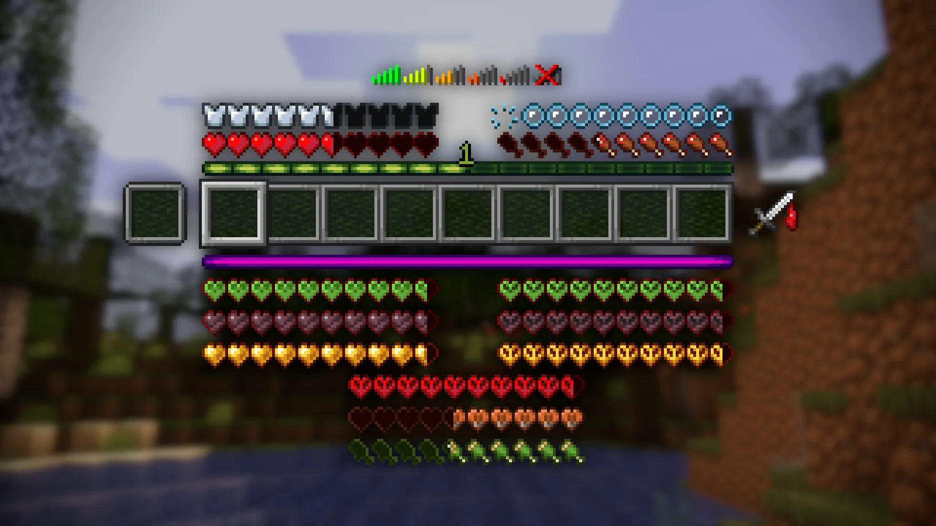 Defaultening, Текстуры, Minecraft