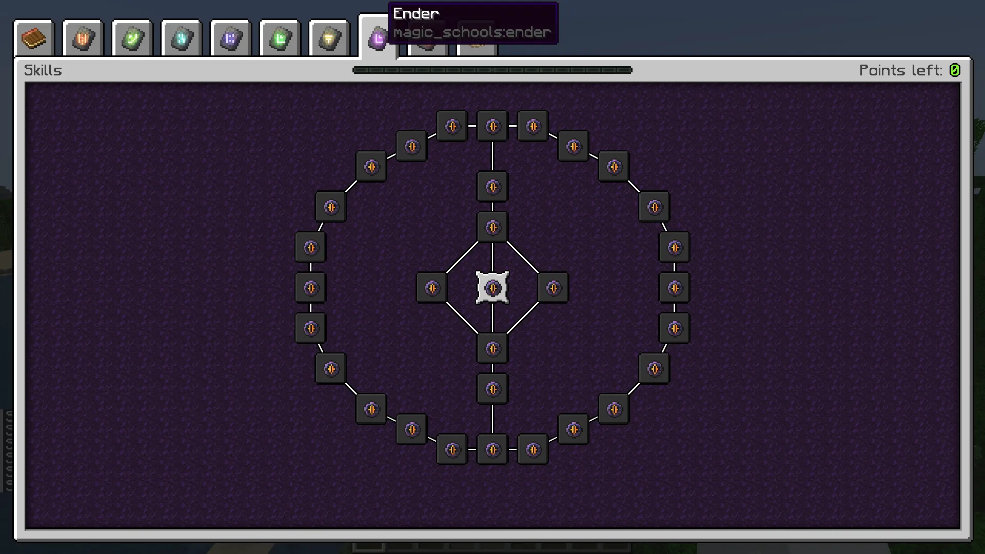 Magic Schools Skill trees: Addon for Iron's Spells 'n Spellbooks Unofficial Skill Tree — скриншот 7 (Моды, Minecraft)