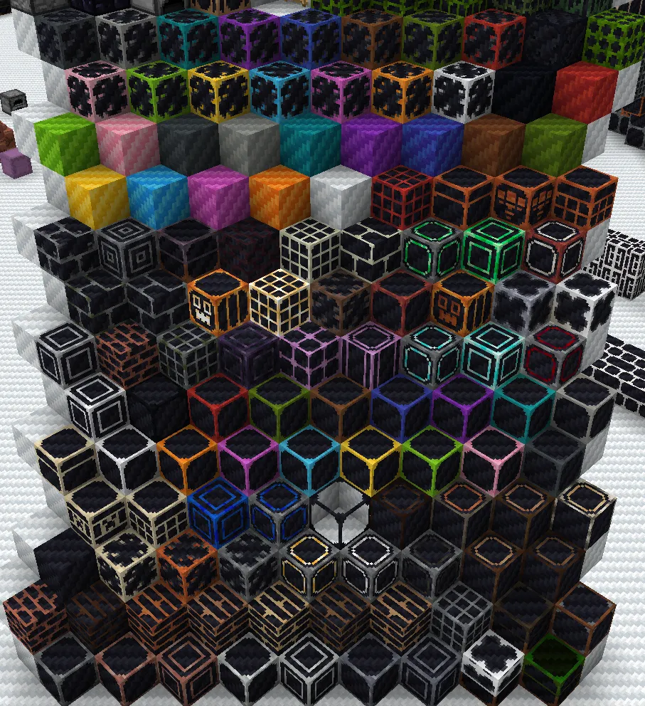 Carbon Fiber | 16x, Текстуры, Minecraft