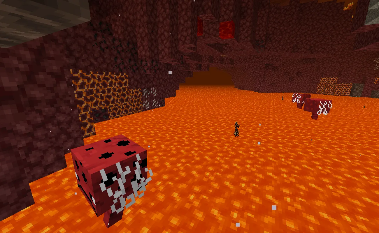Strider Variants and Better Spiders — скриншот 9 (Текстуры, Minecraft)