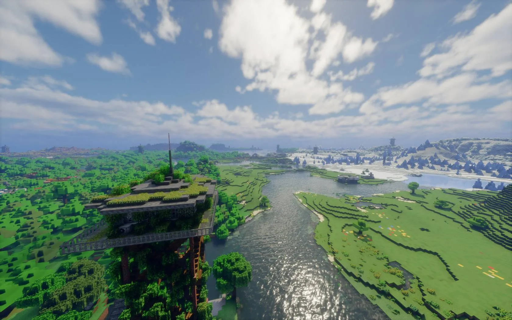 ChaosZPack Remastered: Structures ! [Watchtowers], Моды, Minecraft