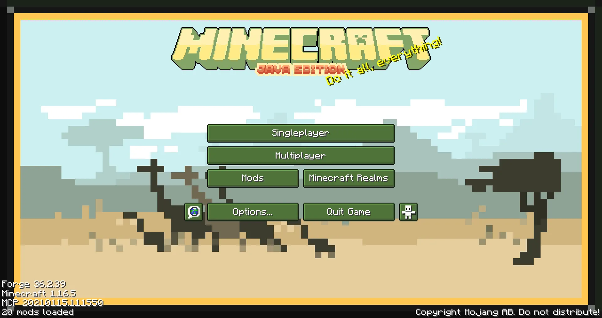 ZAWA: Evolved GUI - Dark mode — скриншот 3 (Текстуры, Minecraft)